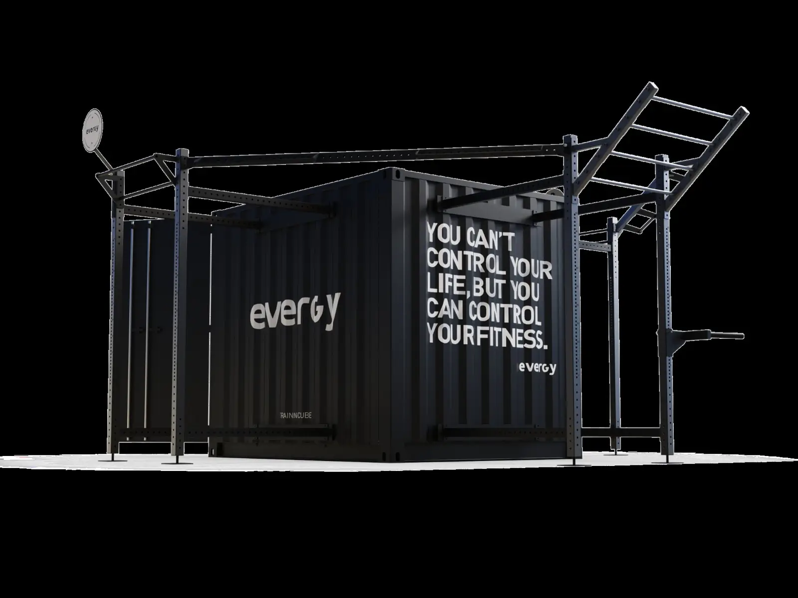 Estructura de entrenamiento funcional Evergy tipo contenedor